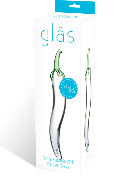 Glass Naturals Chili Pepper Dildo