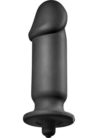 Tof Large Vibrating Plug Black