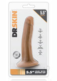 Dr Skin Cock W/Suction 5.5 Mocha