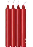 The 9 Warm Drip Candles Red Hot