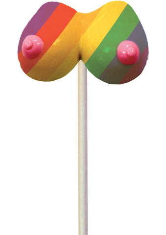 Rainbow Boobie Candy Pop