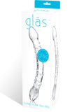 Double Trouble Glass Dildo