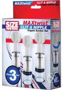 Clit And Nipple Triple Sucker Set