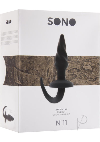 Sono No 11 Butt Plug 6" Black