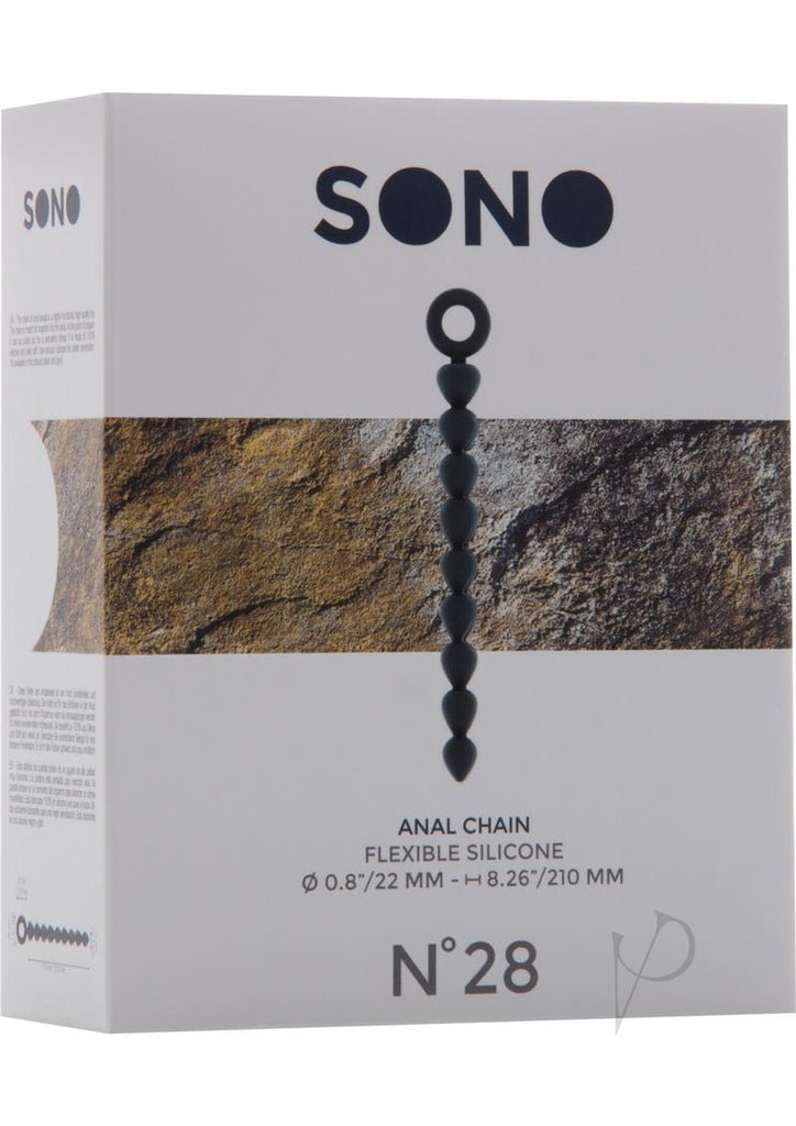 Sono No 28 Anal Chain Grey