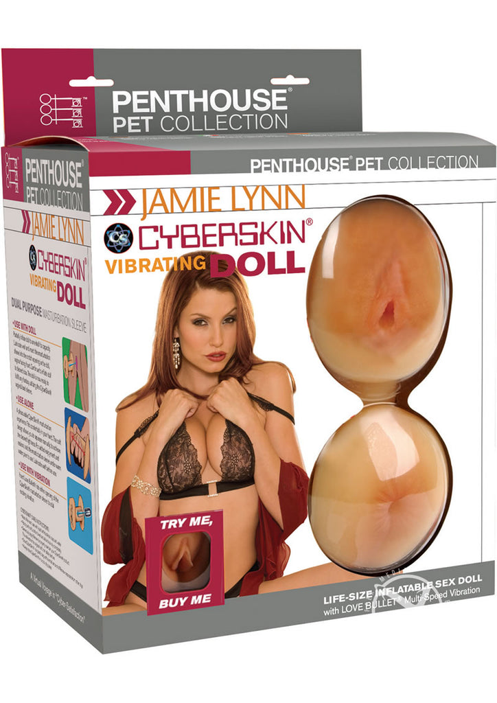 Jamie Lynn Vibe Pussy/Ass Doll