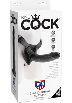 Kc Strap On Harness 9 Cock Black