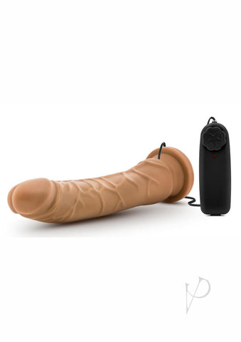 Dr Skin Vibe 8.5 Cock W/Suction Mocha