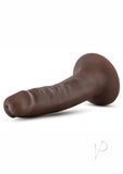 Dr Skin Cock W/Suction 5.5 Chocolate