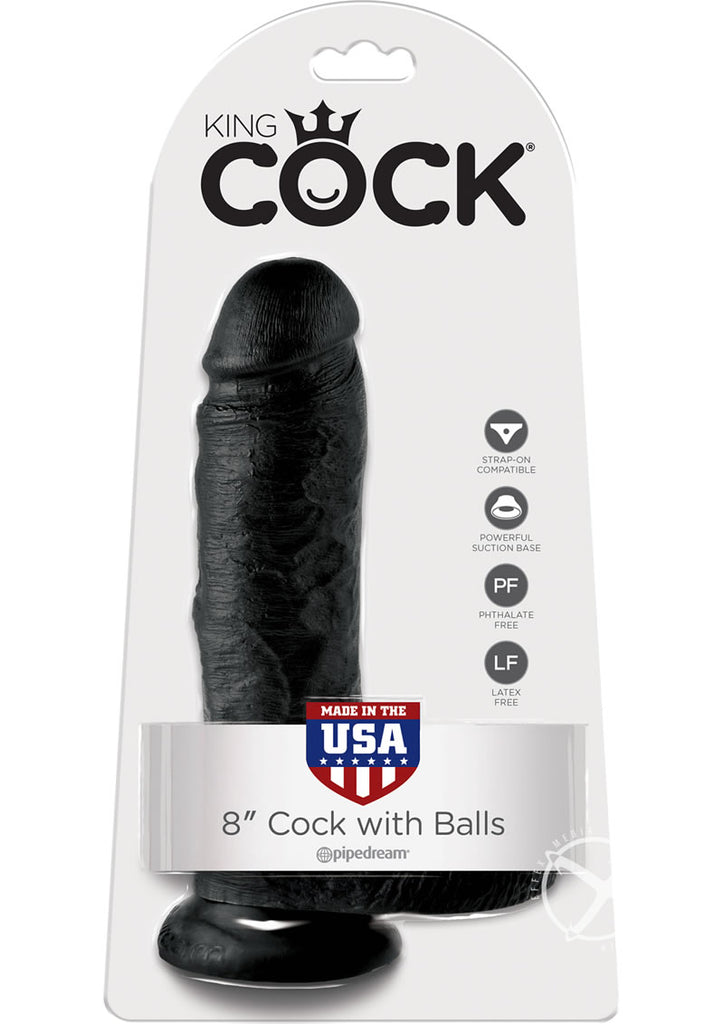 Kc 8 Cock W/Balls Black