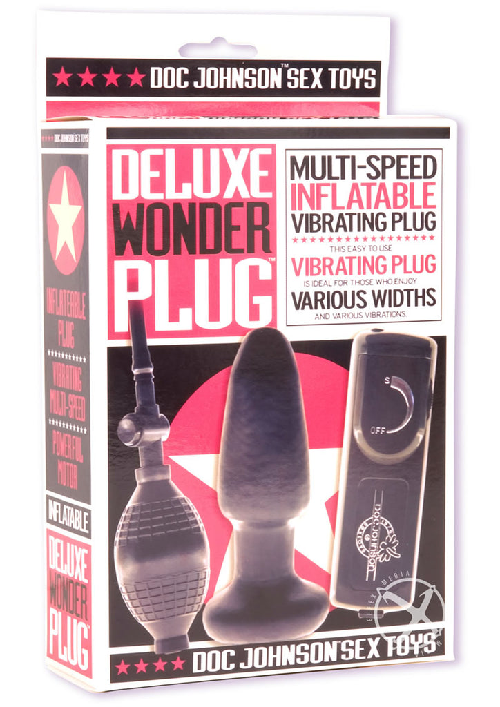 Deluxe Wonder Plug Inflatable Vibr