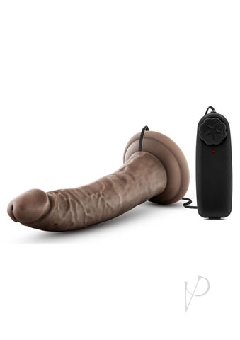 Dr Skin Dr Dave Vibe Cock W/Suction Chocolate