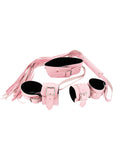 Leather Pink Bondage Set