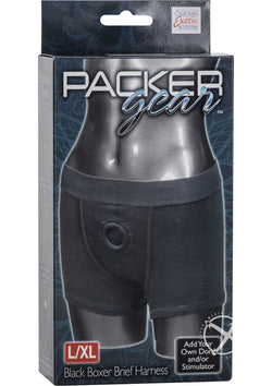 Packer Gear Black Boxer Harness L/Xl