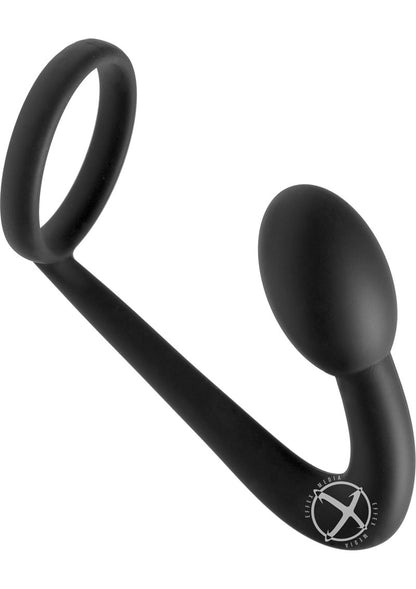 Master Series Silicone Cock Ring Anal Plug