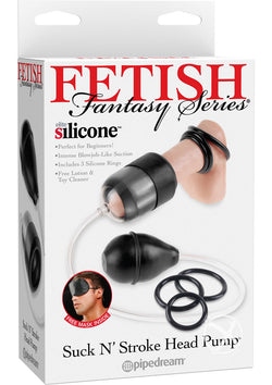 Fetish Fantasy Suck N Stroke Silicone Head Pump