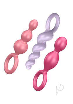 Satisfyer Plugs Colored Set Of 3