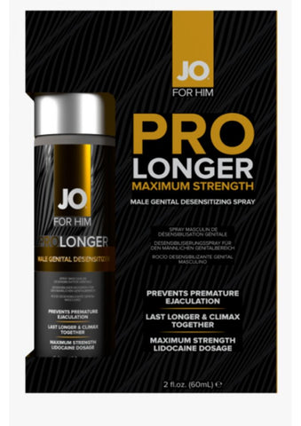 Jo Prolonger Max Spray Stim For Him 2Oz