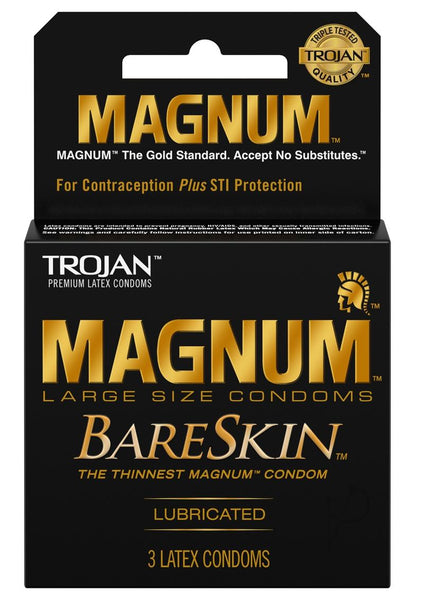 Trojan Magnum Bareskin 3'S