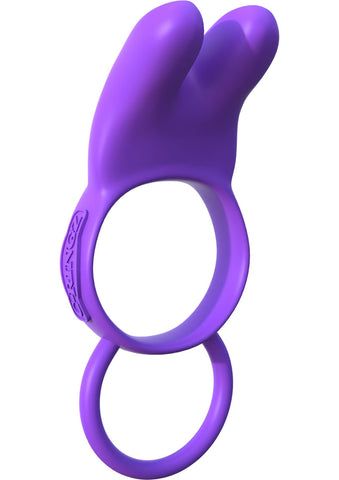 Fcr-Twin Teazer Rabbit Ring Purple