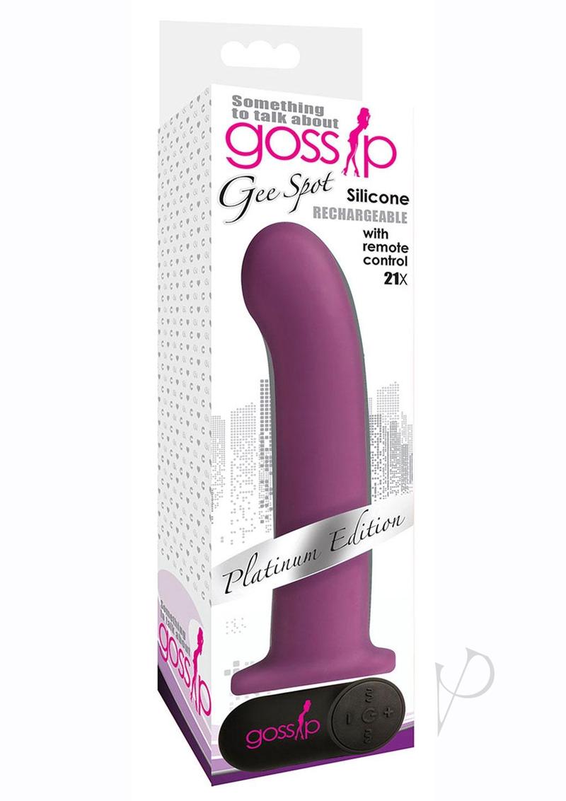 Gossip Gee Spot Vibrator Purple
