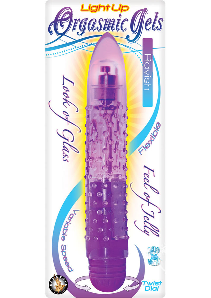 Orgasmic Gels Light Up Ravish Purple