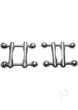 Rouge Ball End Nipple Clamps Steel