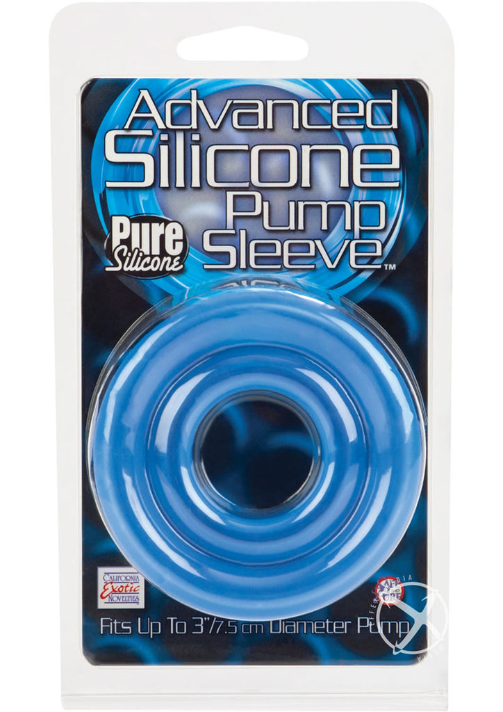 Advanced Silicone Pump Sleeve Blue