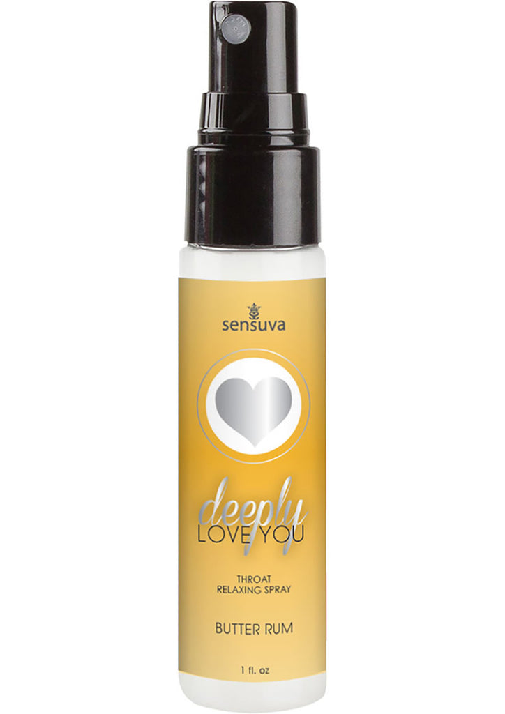 Deeply Love Throat Spray Butter Rum 1Oz