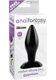 Afc Medium Silicone Plug Black