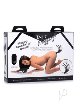 Tailz Waggerz Puppy Tail Black