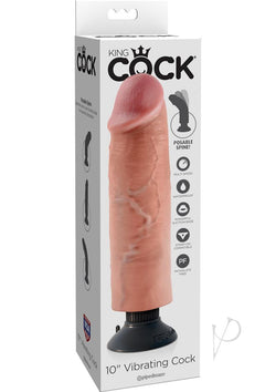 Kc 10 Vibrating Cock Flesh