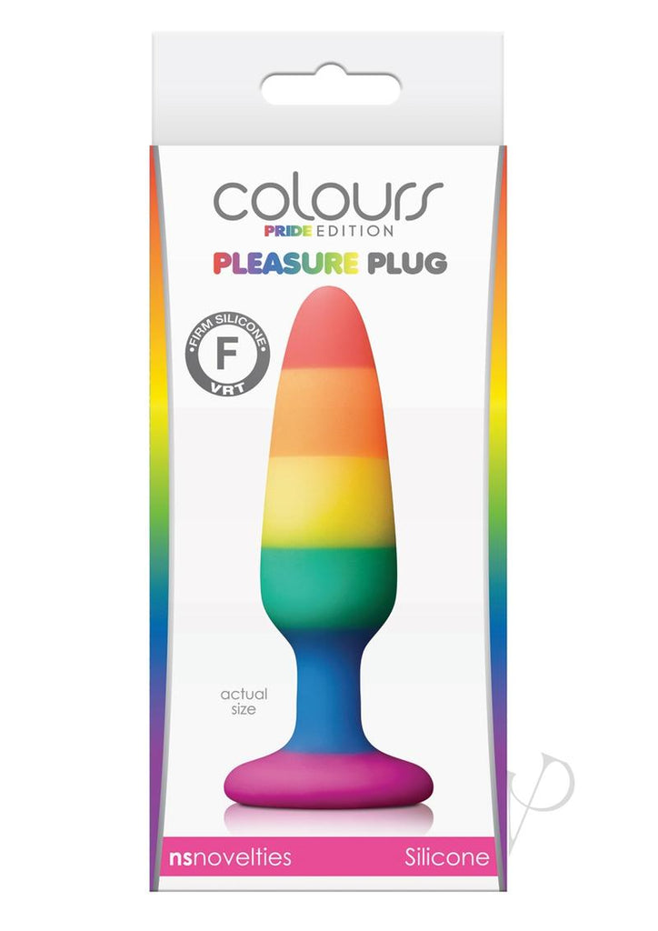 Colours Pride Ed Pleasure Plug Sml