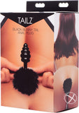 Tailz Black Bunny Tail Anal Plug