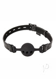 Saffron Breathable Ball Gag Black