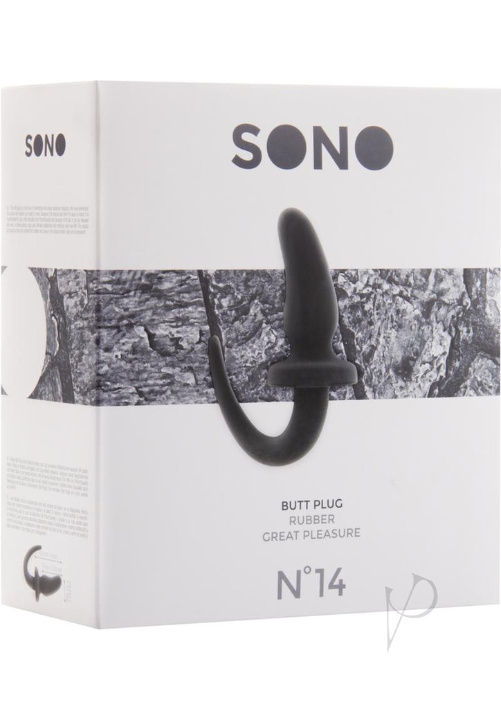 Sono No 14 Butt Plug 4" Black