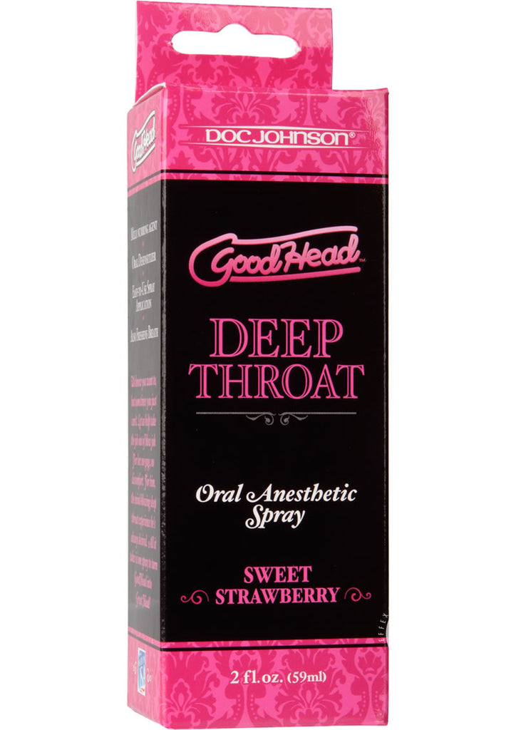 Goodhead Throat Spray Strawberry 2Oz