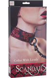 Scandal Collar With Leash