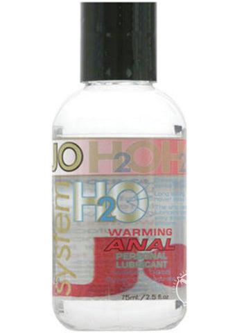 Jo Anal H2O Lube Warming 4Oz