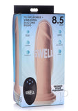 Swell 7X Inflate And Vibe Dildo 8.5 Vanilla