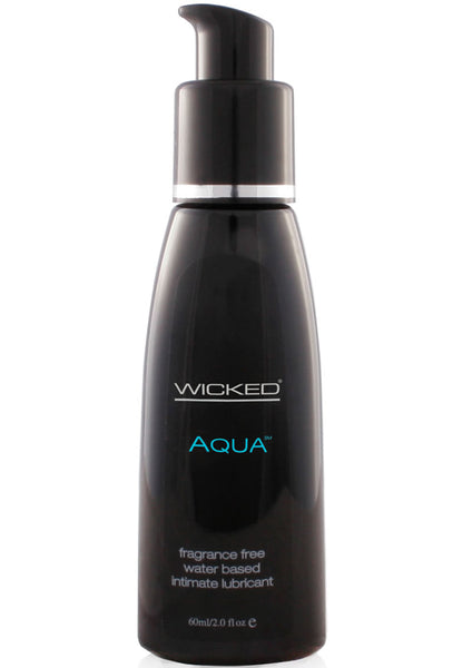 Wicked Aqua Water Based Lube Unscented 2Oz.