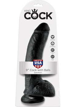 Kc 9 Cock W/Balls Black