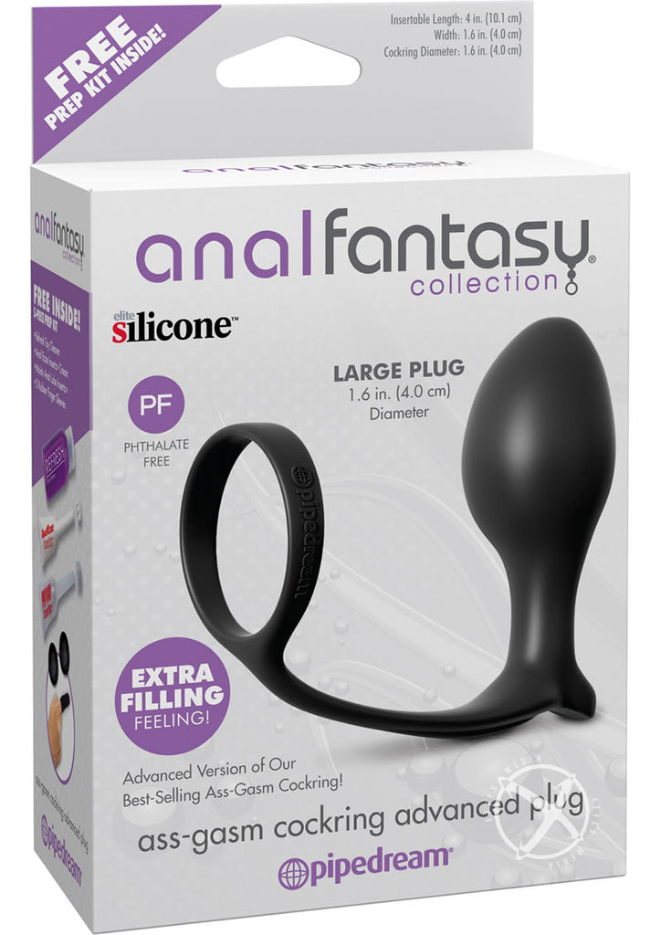 Afc Ass Gasm Cock Ring Advanced Plug