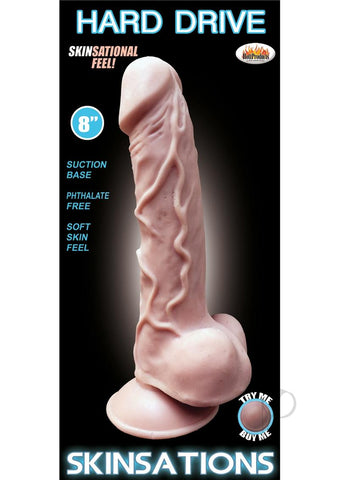 Skinsations Hard Drive 8 Dildo