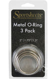 Metal O Ring 3/Pk