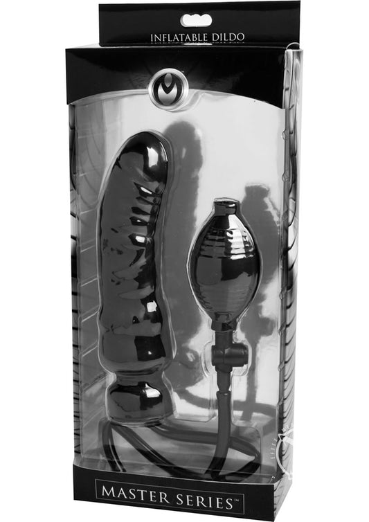Ms Renegade Inflatable Dildo Black 7.5 Inch