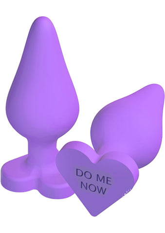 Play With Me Naughty Candy Hearts Purple