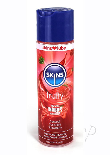 Skins Strawberry Water Lube 4.4Oz