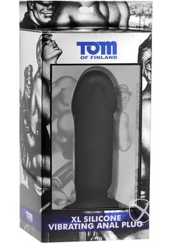 Tof Large Vibrating Plug Black