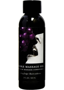 Edible Massage Oil Grape 2Oz